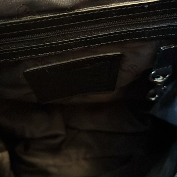 Coach Black Leather Nylon Mercer Backpack - Picture 8 of 13